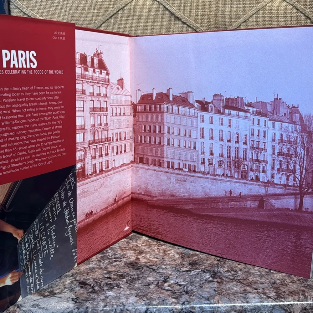 Williams Sonoma Paris cookbook